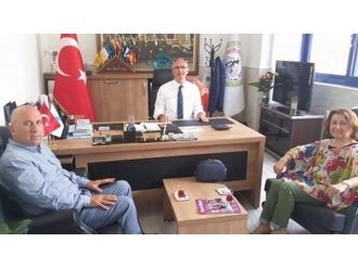 Şehit Aileleri Başkanı Esin’den Başkan Kale’ye Anlamlı Ziyaret