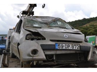 Tekirdağ’da Otomobil Takla Attı: 1 Ölü