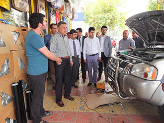 Pakdil ve Ünal’dan Küçük Sanayi Sitesi Ziyareti