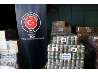 Tika’dan Ukrayna’ya 20 Tonluk İnsani Yardım