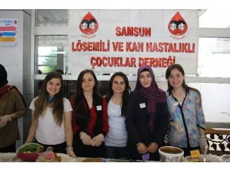 Omü’lü Öğrencilerden Lösemili Çocuklar İçin Kermes