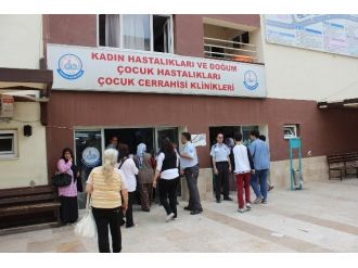 Denizli’de Hastanede Yangın Paniği