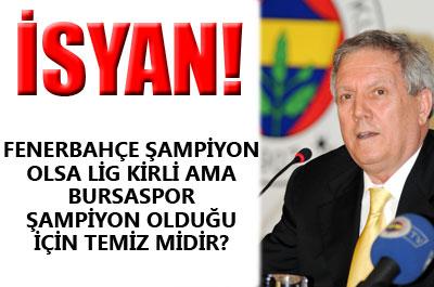 Fenerbahçe isyan etti 