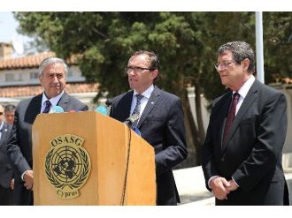 Kıbrıs Ara Bölgedeki Liderler Görüşmesi Tamamlandı