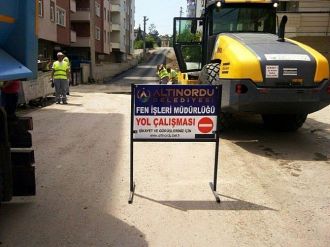 Altınordu’da Yollar Yenileniyor