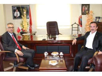 Erdoğan Öz’den Adıyaman Ticaret Borsası Başkanı Fırat’a Ziyaret