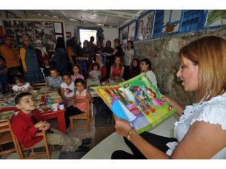 Bodrum’da Okul Deposu İnteraktif Kütüphane Oldu