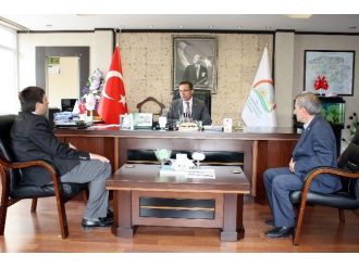 Prof. Dr. Yenidünya, Tarım İl Müdürlüğünü Ziyaret Etti