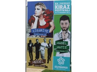 Tekirdağ Kiraz Festivalinde Sahne Alacak Sanatçılar Belli Oldu