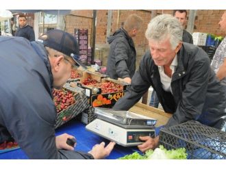 Süleymanpaşa Zabıtasından Terazilere Denetim