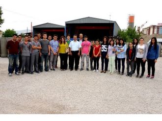 Öğrenciler Asfalt Şantiyesini Gezdi