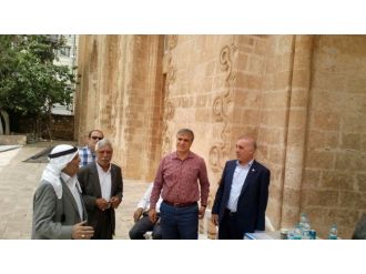 Kızıltepe’deki Tarihi Ulu Cami’de Restorasyon Çalışmaları Başladı