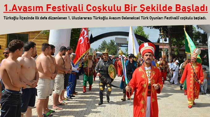 1.Avasım Festivali Coşkulu Bir Şekilde Başladı