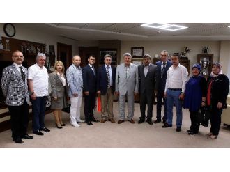 Başkan Karaosmanoğlu, Sigortacıları Konuk Etti