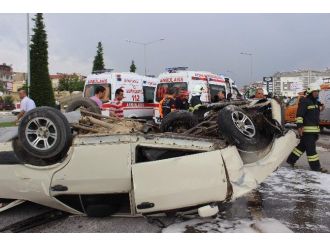 Hurdaya Dönen Bu Araçtan 7 Kişi Sağ Çıktı