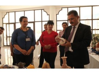 Tortek Kursiyerleri Bir Yıllık Ürünlerini Sergiledi