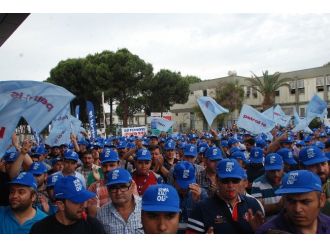Chp’den Petkim İşçilerine Ziyaret