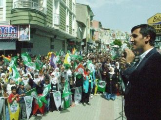 Dbp Malazgirt’te Miting Düzenledi
