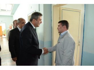Emin Çınar, Şeker Fabrikasını Ziyaret Etti