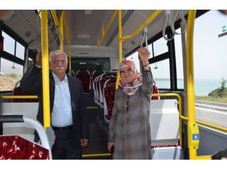 Erciş Belediyesi’nin Aldığı 10 Otobüs Hizmete Girdi