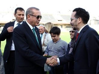 Cumhurbaşkanı Erdoğan, Adü Rektörü Bircan İle Görüştü