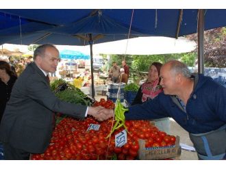 Milletvekili Adayları Konuralp’te Sıkmadık El Bırakmadı
