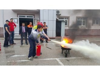 Afad Koordinasyonunda Deprem Ve Yangın Tahliye Tatbikatı Yapıldı
