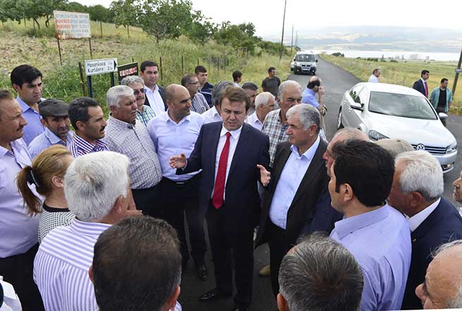 Başkan Erkoç’tan Pazarcık Mahallelerine Ziyaret