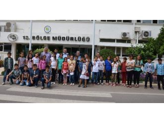 Dsi Bölge Müdürü Özgür, Aksu Alaylı Ortaokulu Öğrencilerini Ağırladı