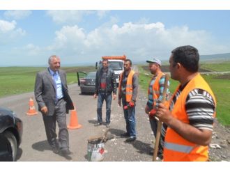 Ak Parti Milletvekili Adayları Arpaçay’da Muhtarlarla Buluştu
