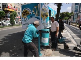 Haliliye Belediyesi Çöp Kutularını Yeniledi