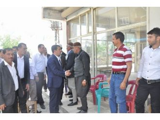 Parlak Hani Ve Kocaköy İlçelerini Ziyaret Etti