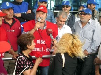 Mhp Adaylarından Eylem Yapan Petkim İşçilerine Destek