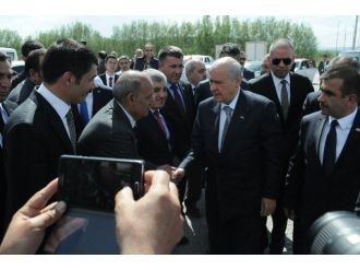 Mhp Genel Başkanı Bahçeli Erzurum’da
