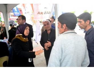 Erdoğan Ve Kanık Mobil Skm’de Vatandaşla Buluştu
