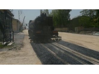 Sanayi Sitesi Yolunda Asfaltlama Çalışmaları Başladı