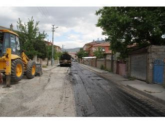 Asfalt Çalışmaları Atatürk Mahallesinde