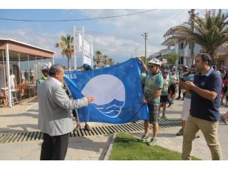 Burhaniye’de Mavi Bayrak Töreni