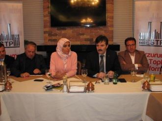 Erzurum Sivil Toplum Platformu Zehra Taşkesenlioğlu’nu İş Dünyası İle Buluşturdu