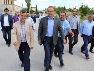 Özhan, Esnafı Ziyaret Etti