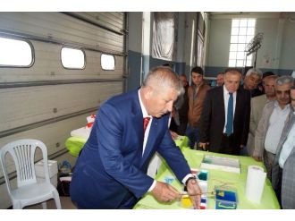 Sarı: “Ebru Sanatı İnsana Huzur Veriyor”