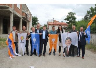 Karaaslan’a Bafra’da Sevgi Seli