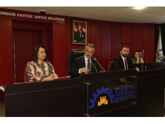 Gebze Belediyesi Haziran Meclisi Toplanıyor