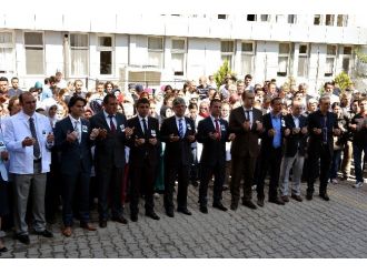 Sağlık Çalışanları Dr. Kamil Furtun İçin Gümüşhane’de Tören Düzenledi