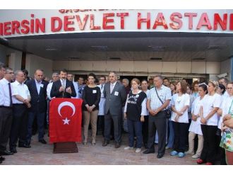 Mersin’de Doktorlar 15 Dakika İş Bıraktı