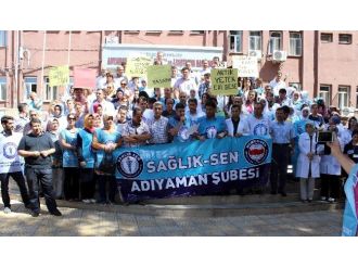 Sağlık-sen’den Protesto