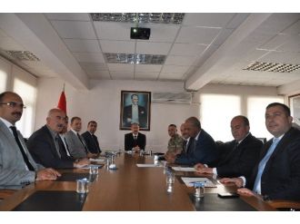 Muş’ta Seçim Güvenliği Toplantısı