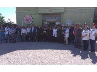 Ereğli’de Sağlıkta Şiddete Protesto
