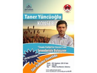 Taner Yüncüoğlu Konserine Davet
