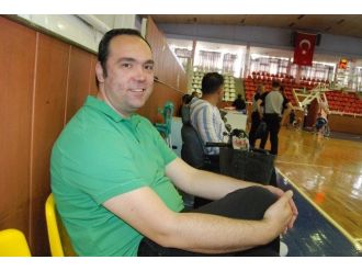 Engelli Basketçiler Ankara Tsk İle Oynuyor